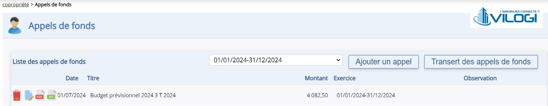 Contrôle des appels de fonds avant leur envoi au centre de diffusion Tutoriel logiciel immobilier pour syndics et administrateurs de biens